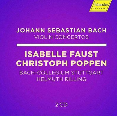Johann Sebastian Bach (1685-1750): Violinkonzerte BWV 1041-1043,1052,1056,1064 - Hän