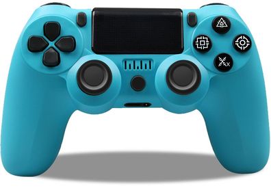 Blauer kabelloser Gamepad Game Controller, Gamepad, Kabelverbindung