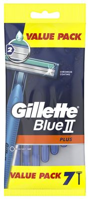 Gillette Einwegrasierer Blue II Plus 7er Pack