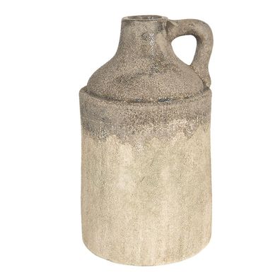 Clayre & Eef Vase Ø 19x33 cm Braun Keramik (Gr. Ø 19x33 cm)