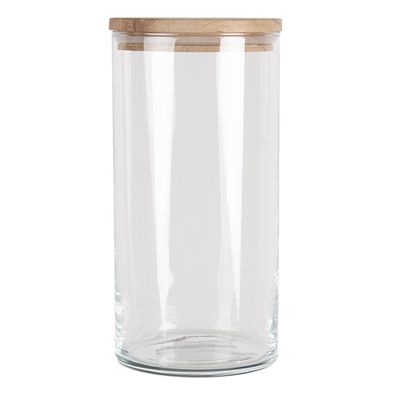 Clayre & Eef Vorratsglas 1250 ml Glas (Gr. Ø 10x20 cm / 1250 ml)