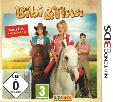 Bibi & Tina Das Spiel zum Kinofilm Kiddinx Nintendo 3DS 2DS - Ausführung...