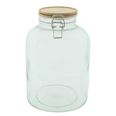Clayre & Eef Vorratsglas 2800 ml Glas (Gr. Ø 14x23 cm / 2800 ml)