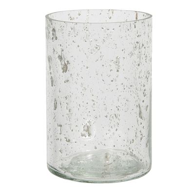 Clayre & Eef Teelichthalter Ø 10x15 cm Glas Rund (Gr. Ø 10x15 cm)
