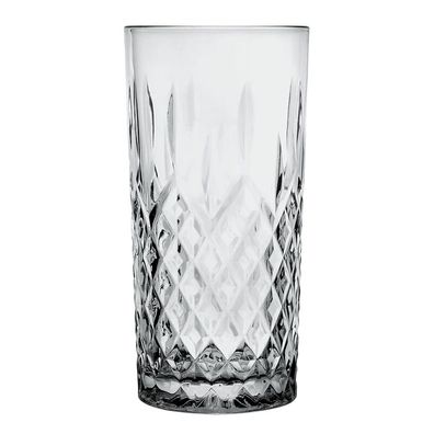 Clayre & Eef Wasserglas 300 ml Grau Glas (Gr. Ø 7x15 cm / 300 ml)
