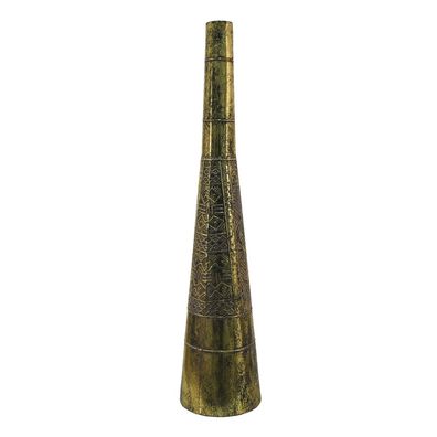 Clayre & Eef Vase Ø 20x89 cm Kupferfarbig Metall Rund (Gr. Ø 20x89 cm)