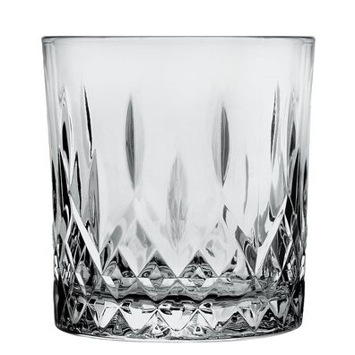 Clayre & Eef Wasserglas 280 ml Grau Glas (Gr. Ø 8x9 cm / 280 ml)