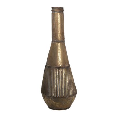 Clayre & Eef Vase Ø 22x61 cm Kupferfarbig Metall Rund (Gr. Ø 22x61 cm)