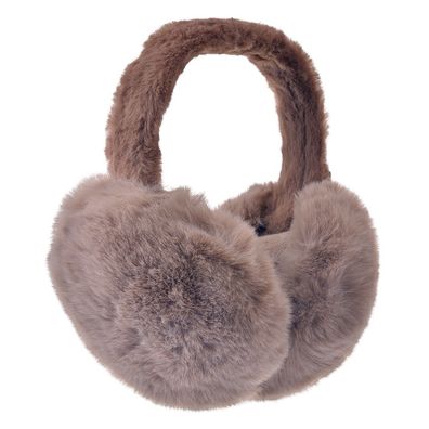 Clayre & Eef Ohrenschützer 13 cm Braun Polyester