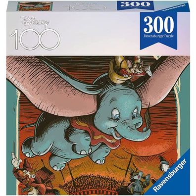Merc Puzzle Disney Dumbo 300 Teile Ravensburger - Ravensburger 13370 - (Spielzeug