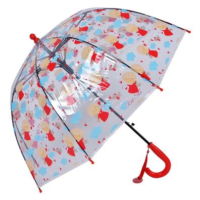 Juleeze Kinderregenschirm Ø 65x65 cm Rot Kunststoff
