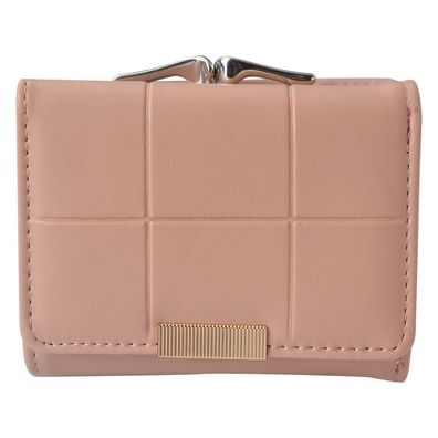 Juleeze Brieftasche 10x8 cm Rosa Kunstleder Rechteck