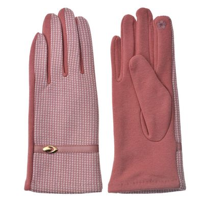 Juleeze Winterhandschuhe 8x24 cm Rosa Polyester