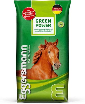 Eggersmann ?Green Power Pferdemüsli für Sportpferde - 20 kg ? Pferdefutter