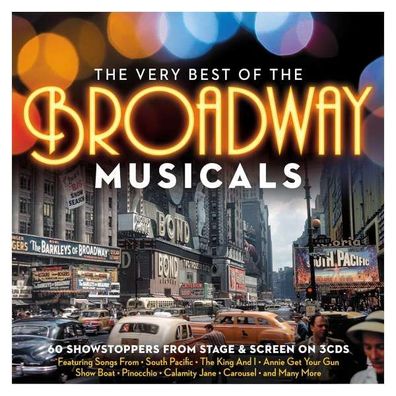 Various Artists: Very Best Of The Broadway Musicals - - (CD / Titel: Q-Z)