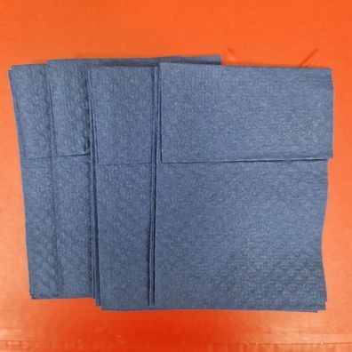 Servietten Napkin Tissue 33x16cm 1/8 Falz Oriental Blau 5040 Stück