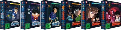Detektiv Conan - TV Serie - Box 1-6 - Episoden 1-182 - DVD - NEU