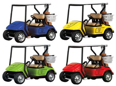 Toi-Toys - Metal World Spielzeugfahrzeug - Golfwagen (Maßstab 1:20) Golf Cart