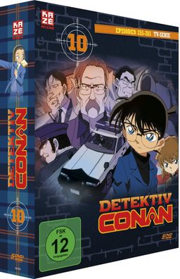 Detektiv Conan - TV Serie - Box 10 - Episoden 255-281 - DVD - NEU