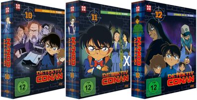 Detektiv Conan - TV Serie - Box 10-12 - Episoden 255-333 - DVD - NEU