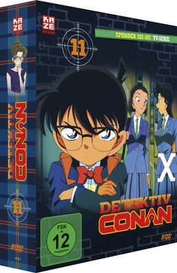 Detektiv Conan - TV Serie - Box 11 - Episoden 282-307 - DVD - NEU
