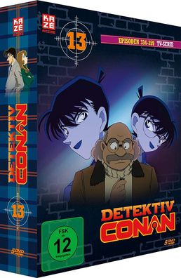 Detektiv Conan - TV Serie - Box 13 - Episoden 334-359 - DVD - NEU