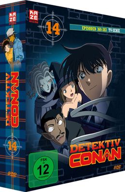 Detektiv Conan - TV Serie - Box 14 - Episoden 360-383 - DVD - NEU