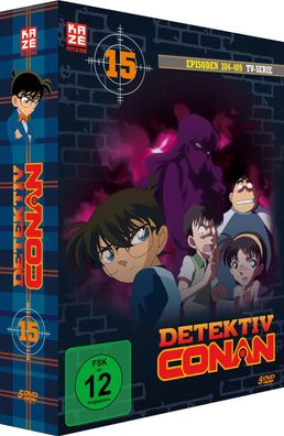 Detektiv Conan - TV Serie - Box 15 - Episoden 384-409 - DVD - NEU