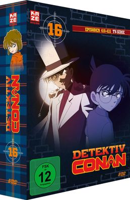 Detektiv Conan - TV Serie - Box 16 - Episoden 410-433 - DVD - NEU