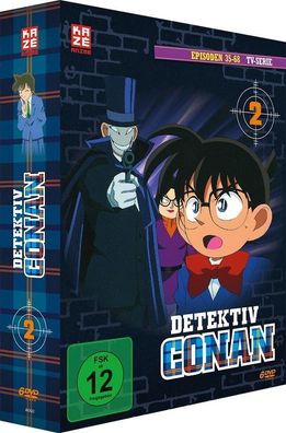 Detektiv Conan - TV Serie - Box 2 - Episoden 35-68 - DVD - NEU