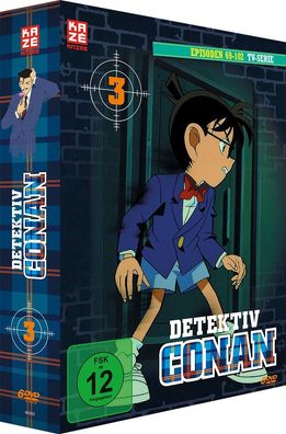 Detektiv Conan - TV Serie - Box 3 - Episoden 69-102 - DVD - NEU
