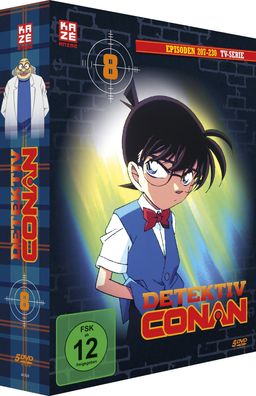 Detektiv Conan - TV Serie - Box 8 - Episoden 207-230 - DVD - NEU