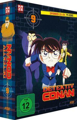 Detektiv Conan - TV Serie - Box 9 - Episoden 231-254 - DVD - NEU
