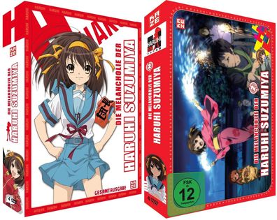 Die Melancholie der Haruhi Suzumiya - Staffel 1-2 - DVD - NEU