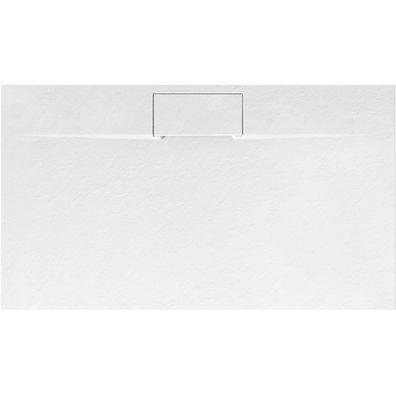 Rea Duschtasse Bazalt Long White 80X120