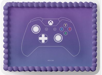 Essbar Xbox Konsole Tortenaufleger Torte Tortenbild Geburtstag Zuckerbild 2