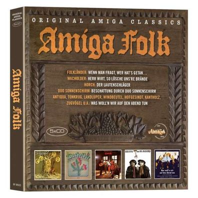 AMIGA Folk - - (AudioCDs / Unterhaltung)