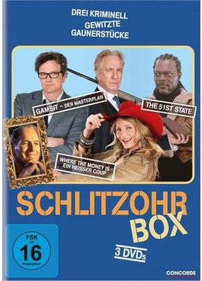 Schlitzohr-BOX (DVD) 3Disc Min: 269/ DD5.1/ WS - Concorde - (DVD Video / Action)