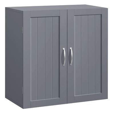 Hängeschrank Badezimmerschrank Wandschrank mit 2 Türen und Einlegeboden Küchenschrank