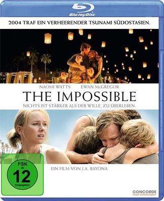 Impossible, The (BR) Min: 114/ DD5.1/ WS - Concorde 3918 - (Blu-ray Video / Drama)
