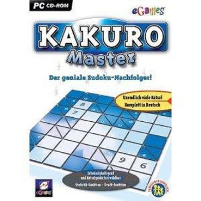 Kakuro Master - Markenlos - (PC Spiele / Denk- & Geschicklich...