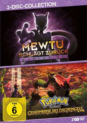 Pokemon - 2Disc Col.: Mewtu / Geheimnisse (DVD) Pokemon 22 / 23 Doppelbox - Polyb...
