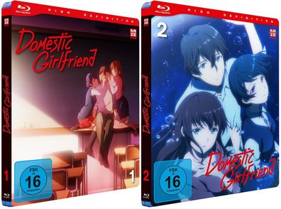 Domestic Girlfriend - Vol.1-2 - Episoden 1-12 - Blu-Ray - NEU