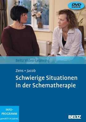 Schwierige Situationen in der Schematherapie, 2 DVD-Video DE 2 DVD(