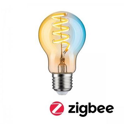 Paulmann 29155 Filament 230V Smart Home Zigbee LED Birne E27 600lm Tunable White