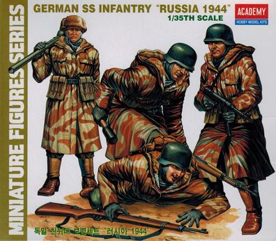 Academy 1378 | Deutsche SS Infantry | Russia 1944 | 1:35