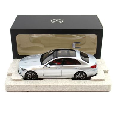 Mercedes-Benz 1:18 Modellauto W206 C-Klasse AMG Line hightechsilber B66960637