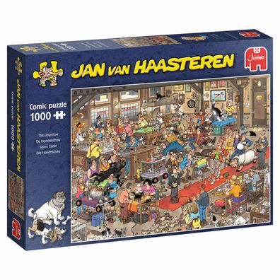 Jumbo Spiele 1119800104 Jan van Haasteren Die Hundeschau 1000 Teile Puzzle