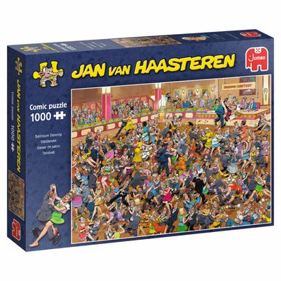 Jumbo Spiele 1119800122 Jan van Haasteren Tanzball 1000 Teile Puzzle