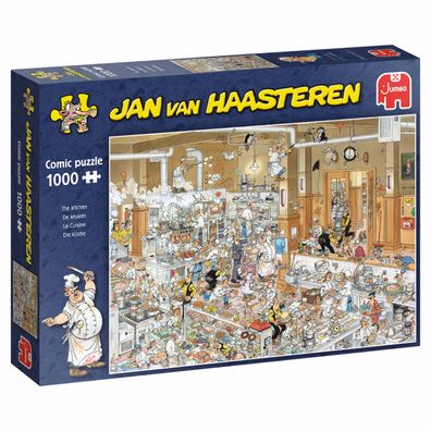 Jumbo Spiele 1119800103 Jan van Haasteren Die Küche 1000 Teile Puzzle